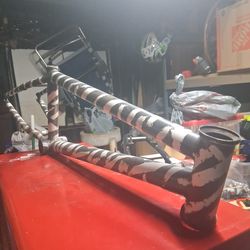 20.5" Fit BMX frame w/custom paint job.