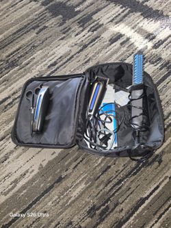 Wahl deluxe Precision beard trimmer and haircut clippers + a heated bear warmed brush/comb