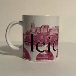 Vintage 2002 Heidelberg Germany Starbucks Collectable City Mug