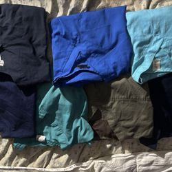 7 Men’s Scrub Tops Size XXL