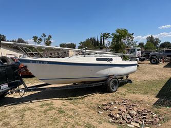 Boat and trailer