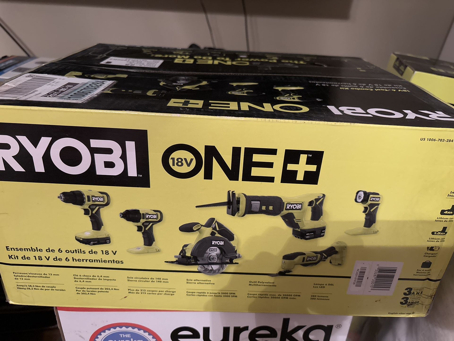 Ryobi 6 Tool Set. Brand New