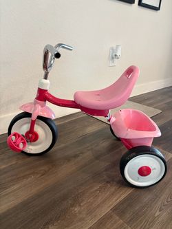 Pink little tikes bike