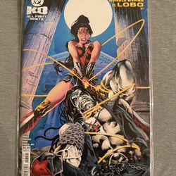 DC KO: Wonder Woman vs Lobo #1 Barrows Variant 