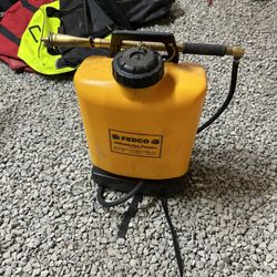 Fedco Fire Water Backpack Pump 