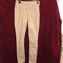 Refuge Cream Color Jeans Size 6 
