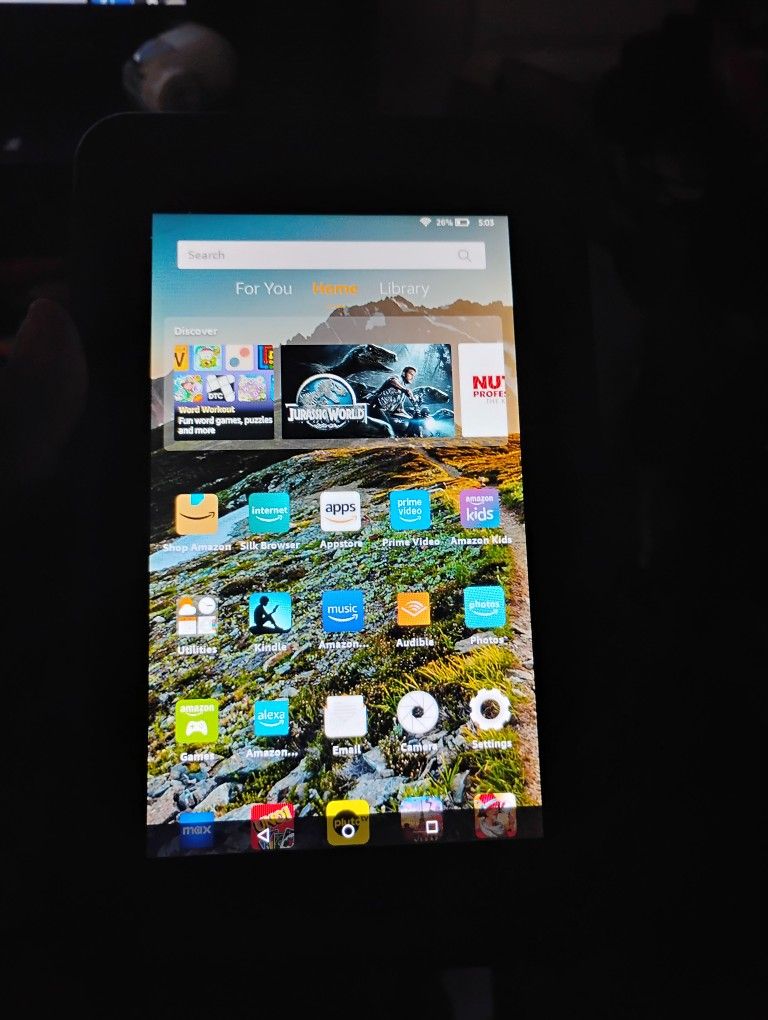 Amazon Kindle Fire HD 8 Tablet W/Alexa ASKING $50.00 CASH APP ONLY