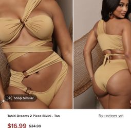 Fashion Nova Bikini Set 