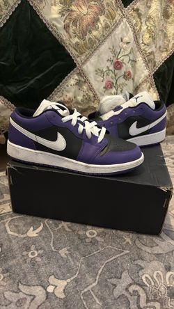 Air Jordan 1 Low Court Purple