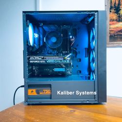 Custom Gaming Computer with AMD Ryzen 5 5500, 1660 GTX, 512GB NvME SSD