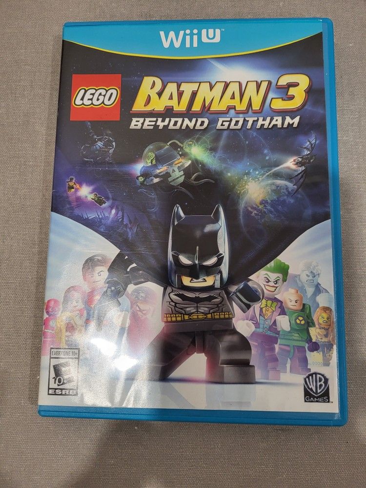 LEGO Batman 3: Beyond Gotham (Nintendo Wii U, 2014) Complete Tested Working