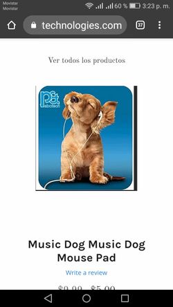 Mouse pad. Almohadilla para mouse