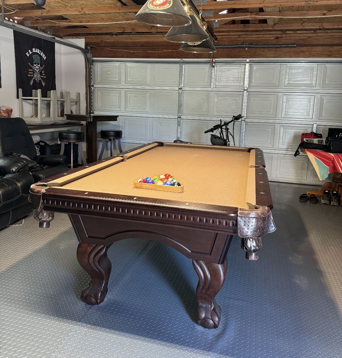 Pool Table All 3 Items 