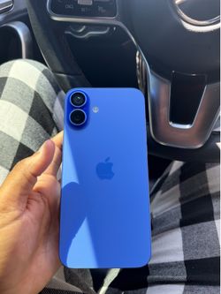 iPhone 16 plus blue