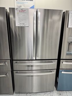 GE Profile counter depth Stainless Steel French Door Refrigerator