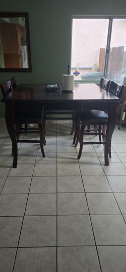 Cherry Wood Dining Table