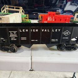 Lionel LEHIGH VALLEY Hopper Car #6076