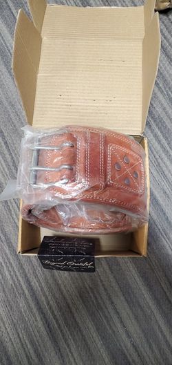 Weight Lifting Belt XL genuine leather 