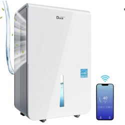 Dehumidifier with Pump/Drain Hose - Up to 4500Sq.Ft Large Rooms 50 Pints Portable Dehumidifier for Basement with Water Tank and Washable Air Filter, E