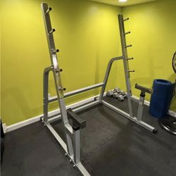 Valor Fitness Heavy Duty Squat Rack Bench Press