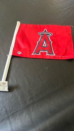 Angels baseball car flag