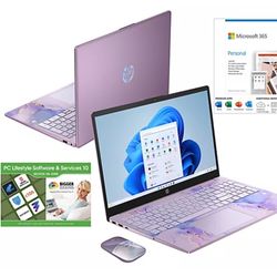 Purple HP Laptop