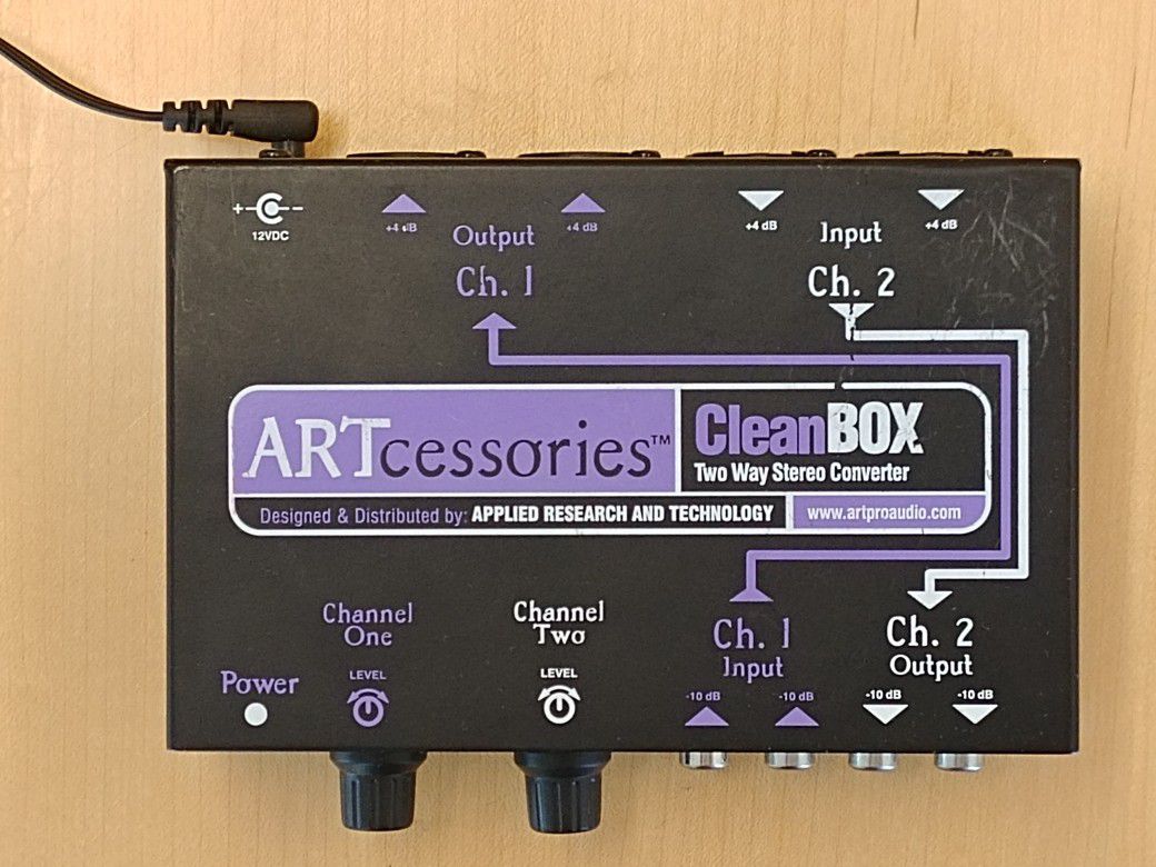 ART Cleanbox 2-Way Stereo Converter