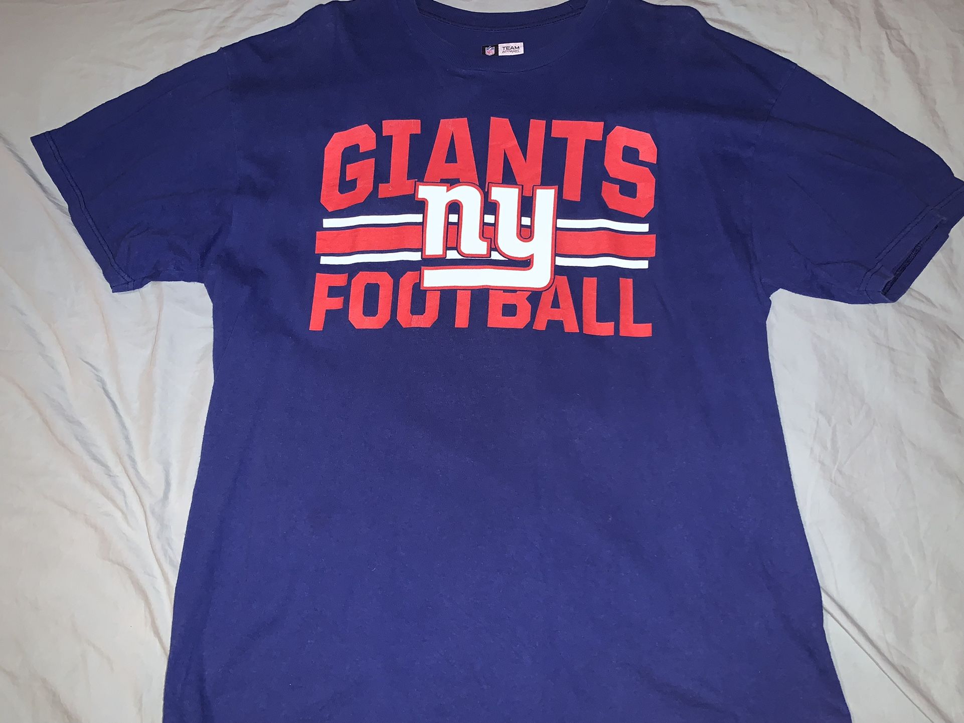 New York Giants (NFL) Blue Shirt; Men’s XL