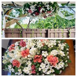 FLORAL WEDDING DECORATIONS 