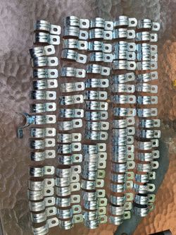 3/4" EMT Conduit Clamps – Large Lot of 104 pieces