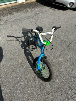 Tony Hawk boys bicycle with training wheels