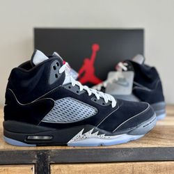 Jordan 5 Black Metallic Reimagined|Size 12