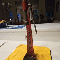 ANTIQUE  GEAR TOP BOTTLE CAPPER 19"