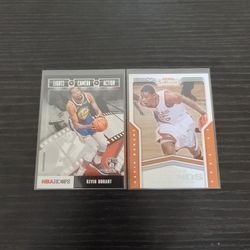 Kevin Durant Warriors Texas NBA basketball cards 