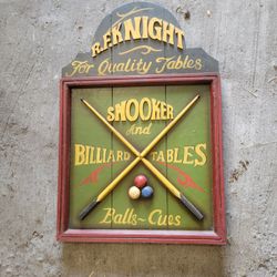 Antique Billards