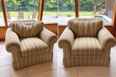 Set of 2 Oversized Swivel Armchairs