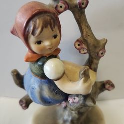 Vintage Hummel West Germany"Girl in Apple tree