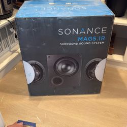 Sonance MAG5.1R Mag Series 5.1-Channel In-Ceiling Surround Sound Speaker System