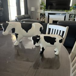 Ceramic Cow Set