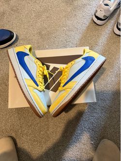 Jordan 1 low travis scott Canary