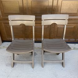 Adams Manufacturing Resin Quik-Fold Chair, Portobello