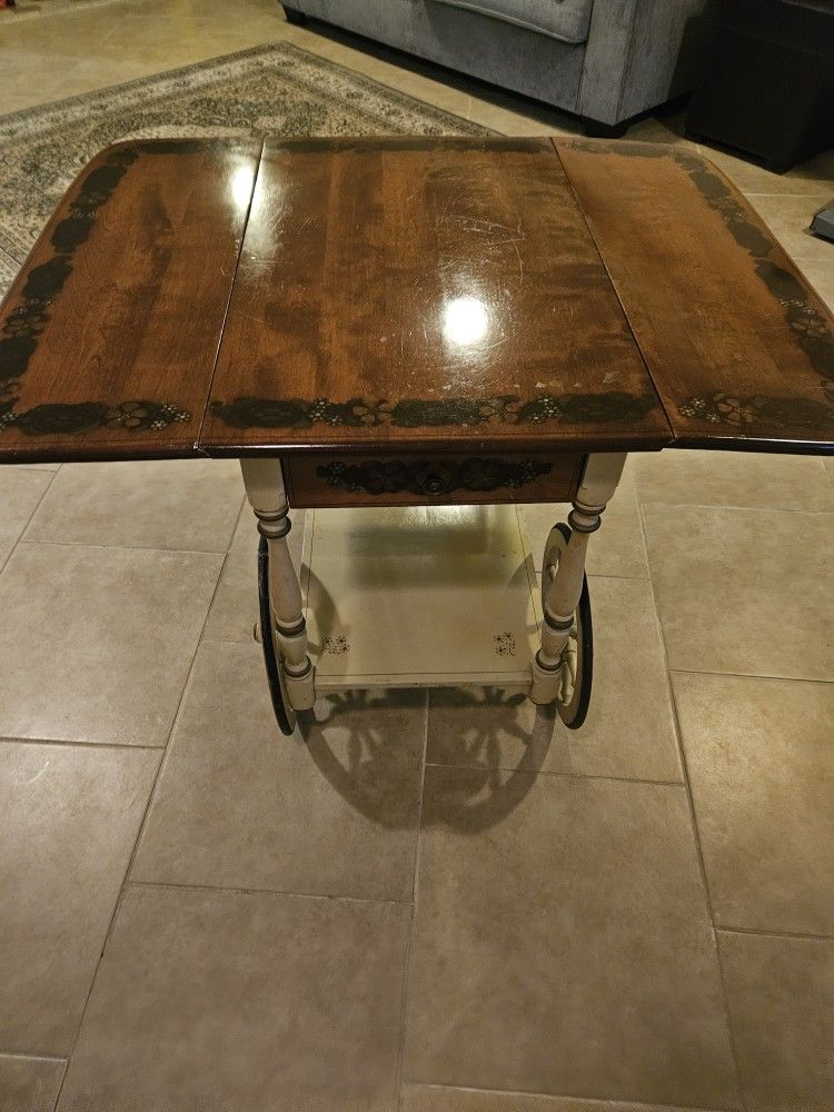 Ethan Allen Tea Cart Table