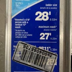 (Werner) 28 Ft. Ladder