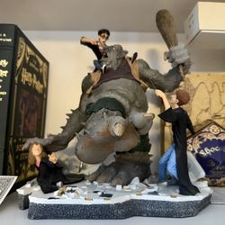 Mattel-Harry Potter Battling the Mountain Troll Limited Edition Statue /5000
