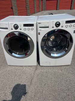 LG washer and gas  dryer set