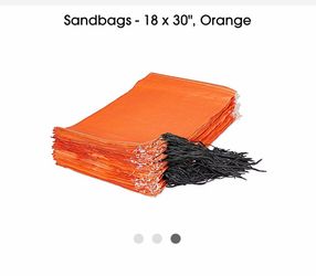 Sandbags - 18 x 30", Orange