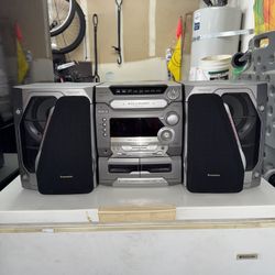 Panasonic Cd Stereo System