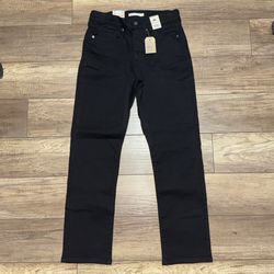 NWT Levi's Women’s Classic Straight Stretch Mid Rise Jeans Size 10 (30x30) Black