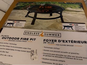 28 inch fire pit Endless Summer