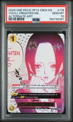 PSA 10 Boa Event OP14 EB04 You’ll frighten me …